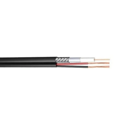 Coaxial RG59 amb cable ccTV d'alimentació